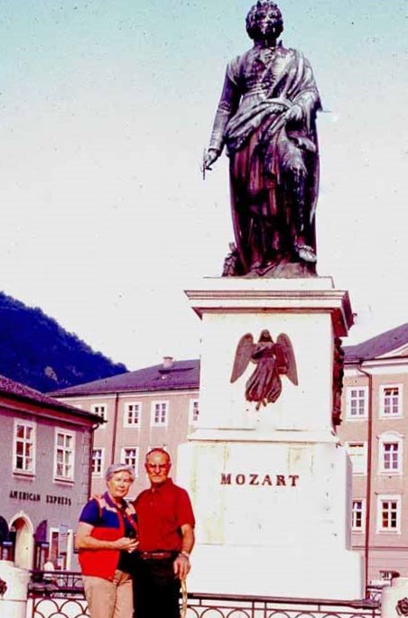 Mozart Statue, Salzburg